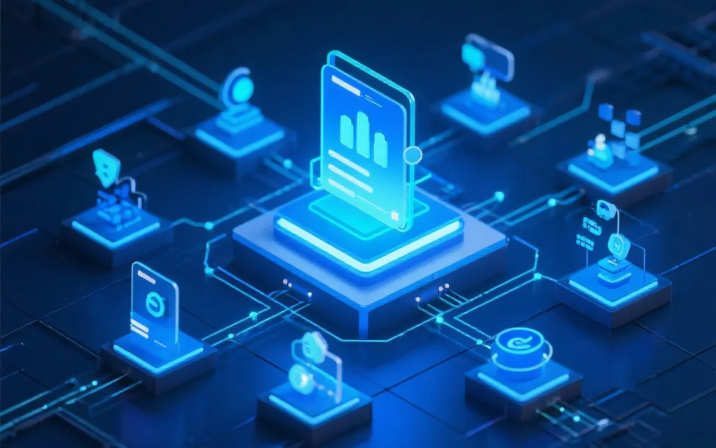 信息平台技术架构示意图